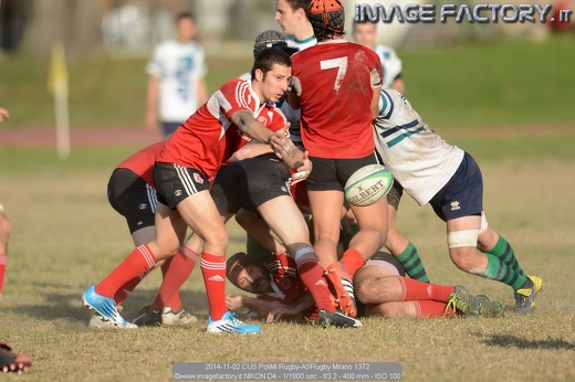 2014-11-02 CUS PoliMi Rugby-ASRugby Milano 1372